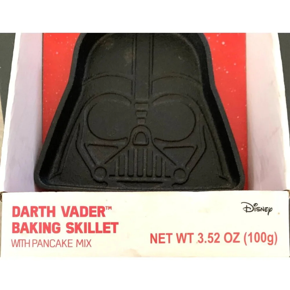 Star Wars Darth Vader Baking Cast Iron Skillet Disney Collectible Pancake